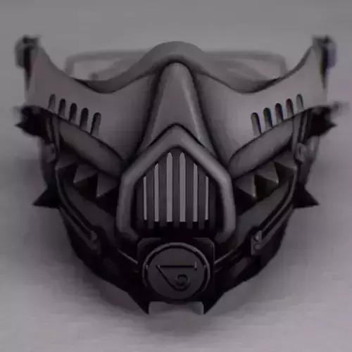 metal mask 3 3D print model