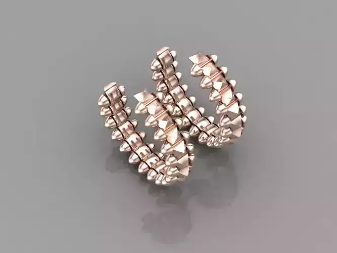 Earrings Clash-Small model 