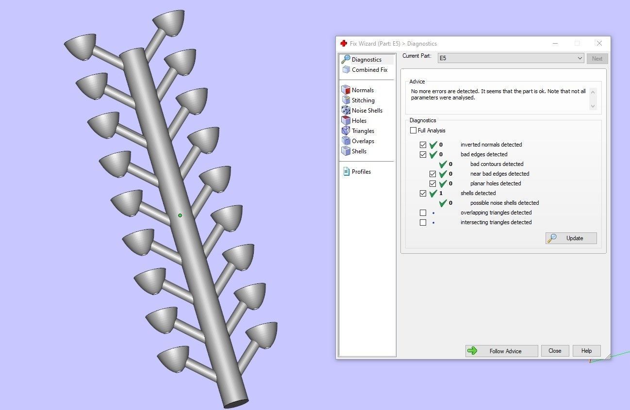Earrings Clash-Small model  3D print model_12