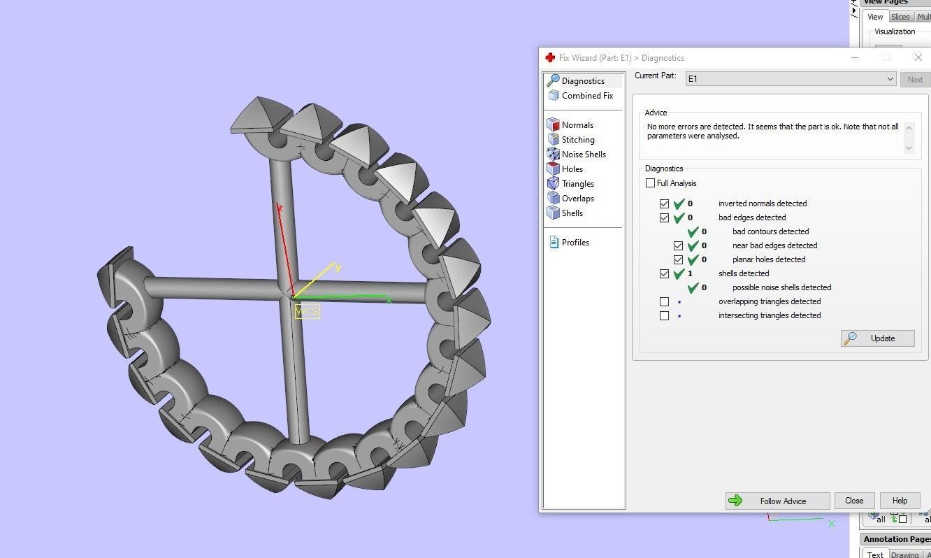 Earrings Clash-Small model  3D print model_10