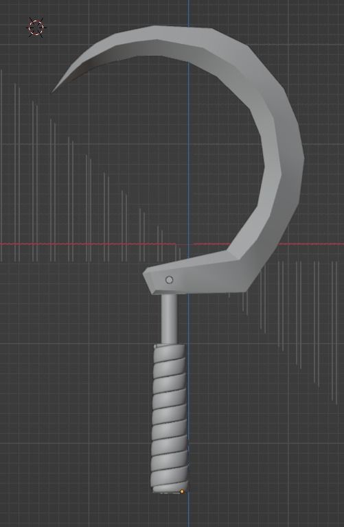 Deaths Sickle Blade 3D print model_5