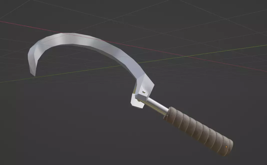 Deaths Sickle Blade 3D print model_0