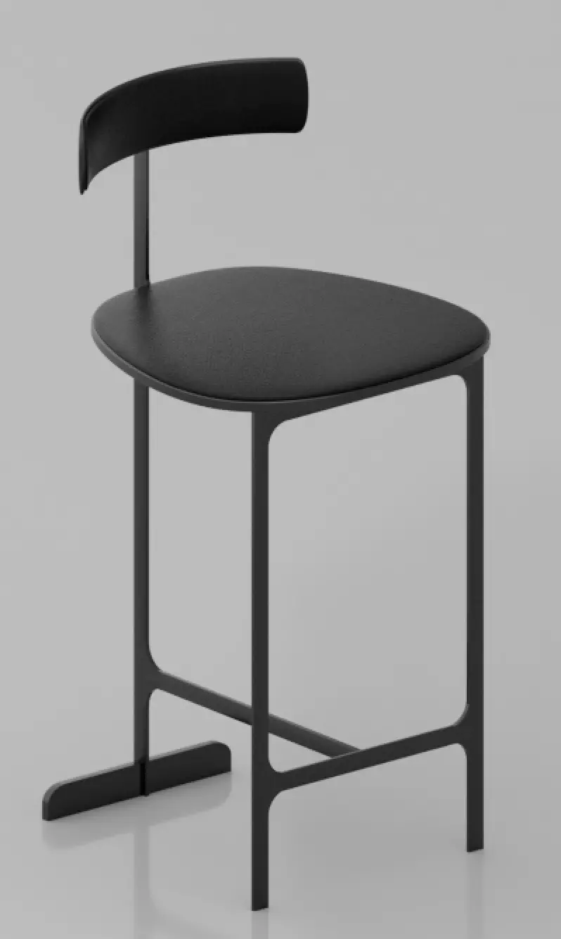 Park Place Barstool- Kashmir barstool Free 3D model