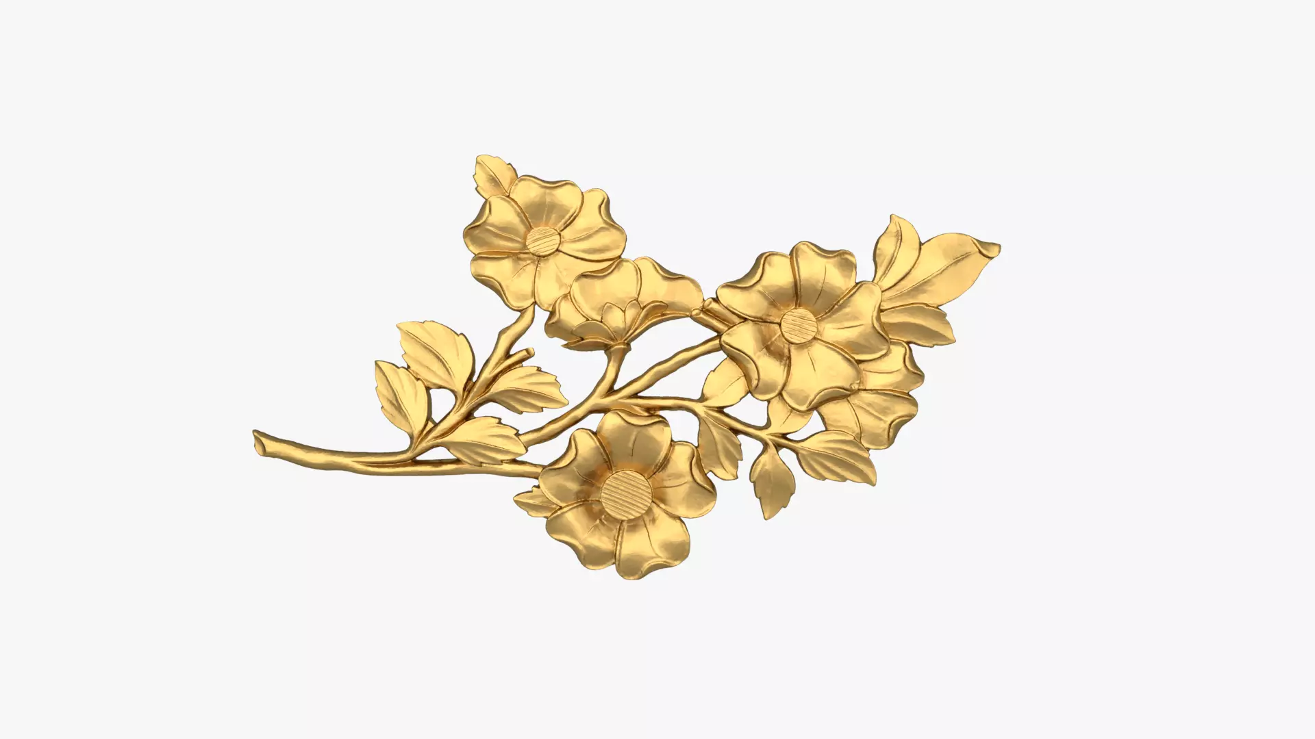 Classic decor ornament 267 3D model_0