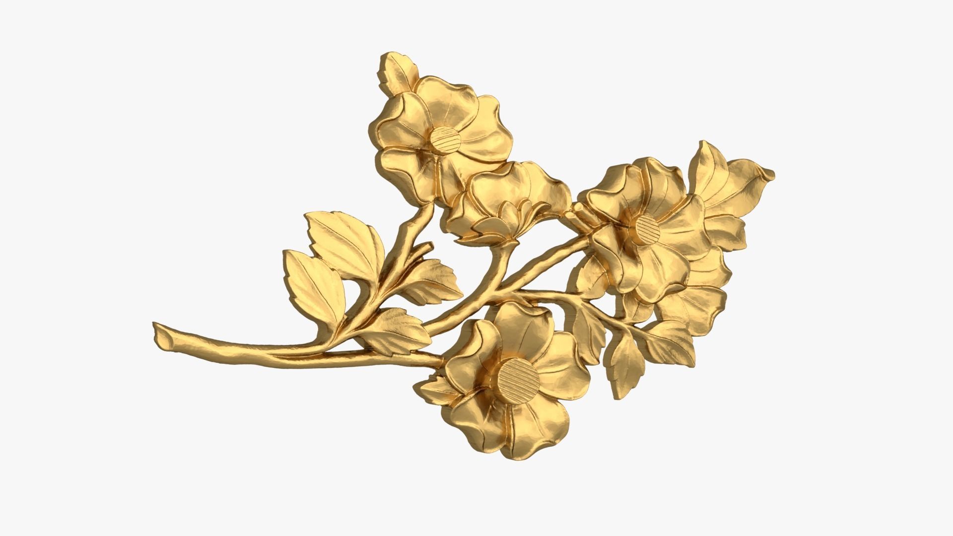 Classic decor ornament 267 3D model_1