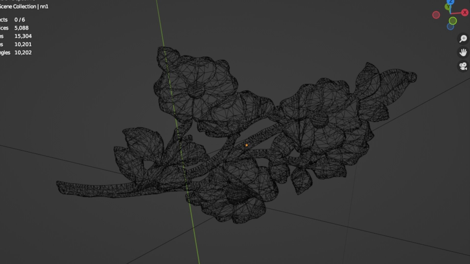 Classic decor ornament 267 3D model_5