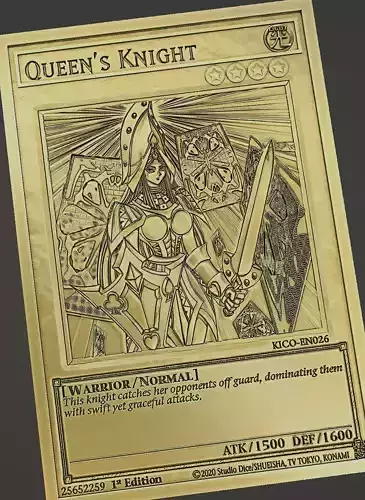 queen s knight - yugioh