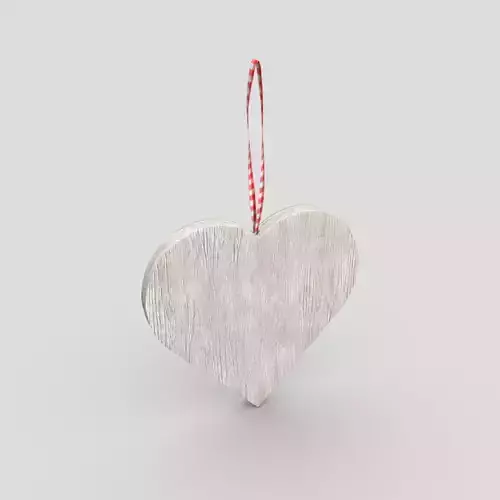 CC0 - Deco Heart Free low-poly 3D model