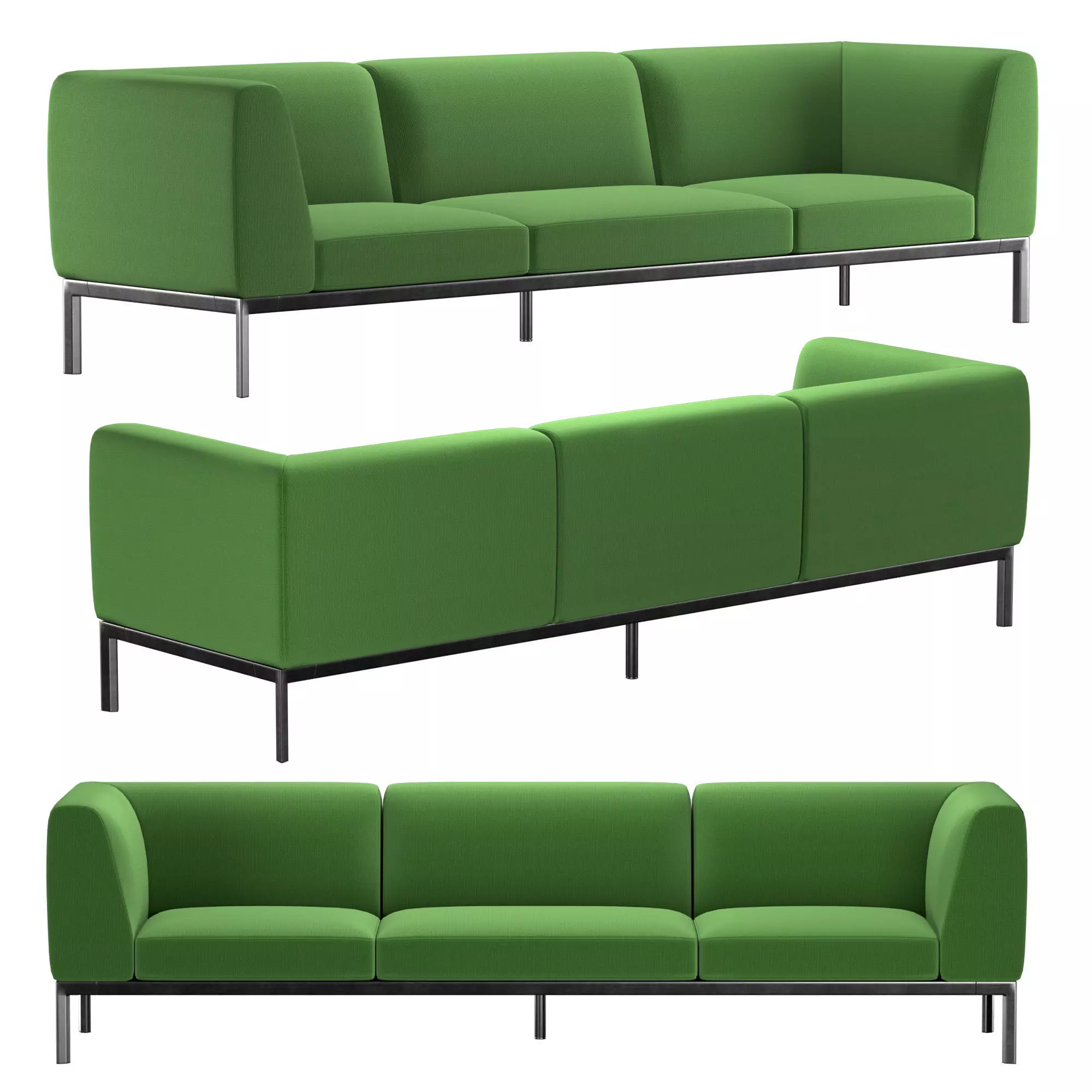 ADD SOFT 3 seater sofa 3D model