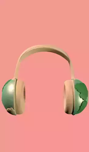 Headphone and Icecream in Earth version