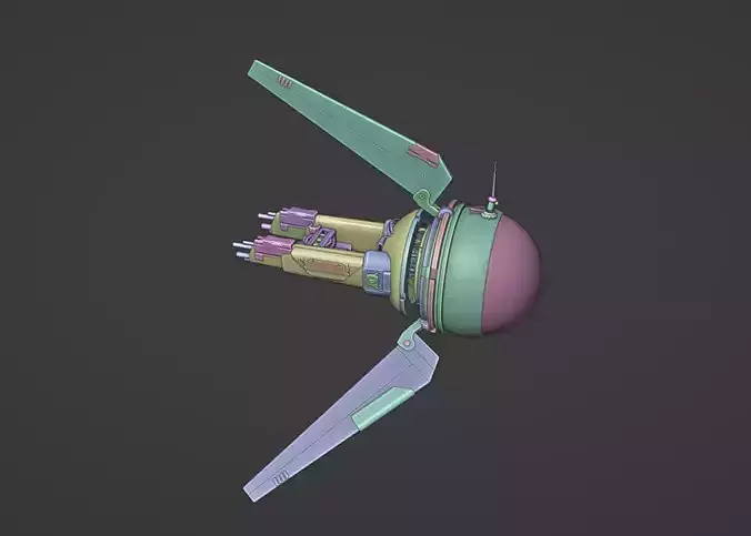 Sci-Fi Space Ship