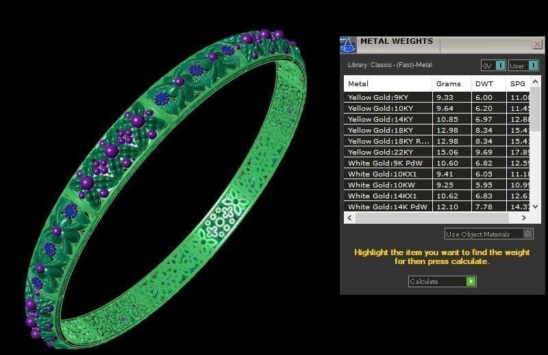 Bracelet 3D print model_6