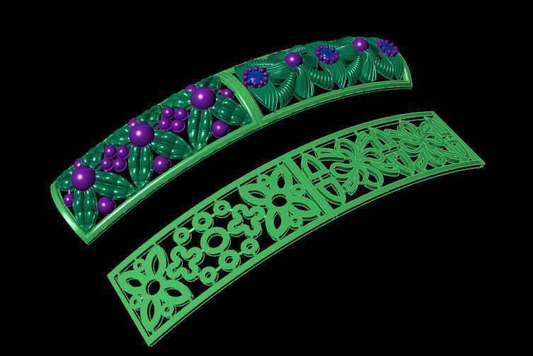 Bracelet 3D print model_4