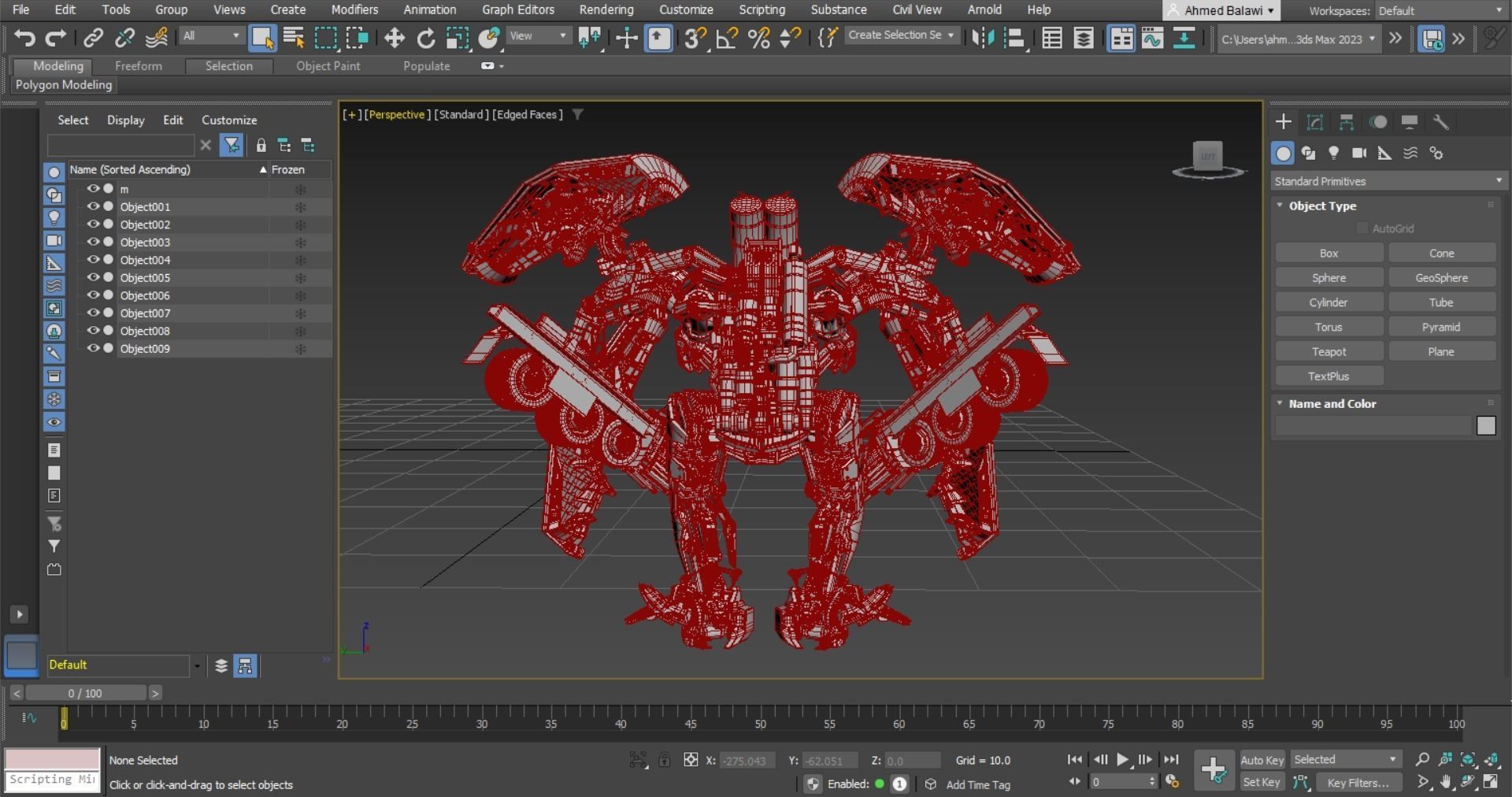 Transformer Rampage High Quality 3Ds Model 3D model_1