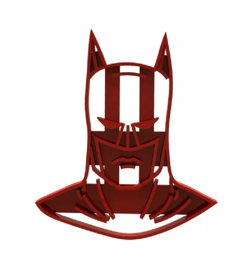 Batman cookie cutter 3D print model