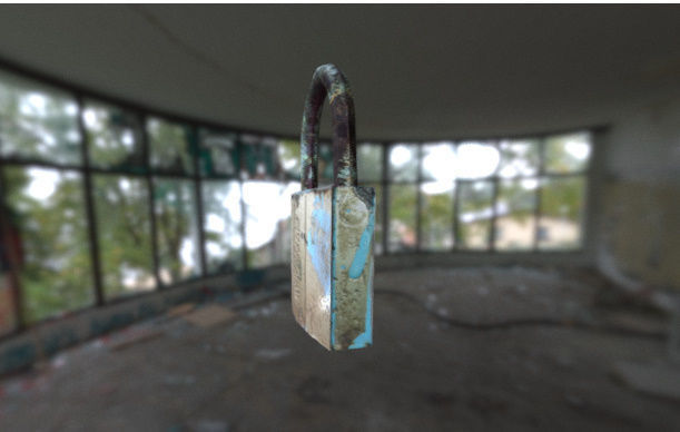 a big lock Free 3D model_1