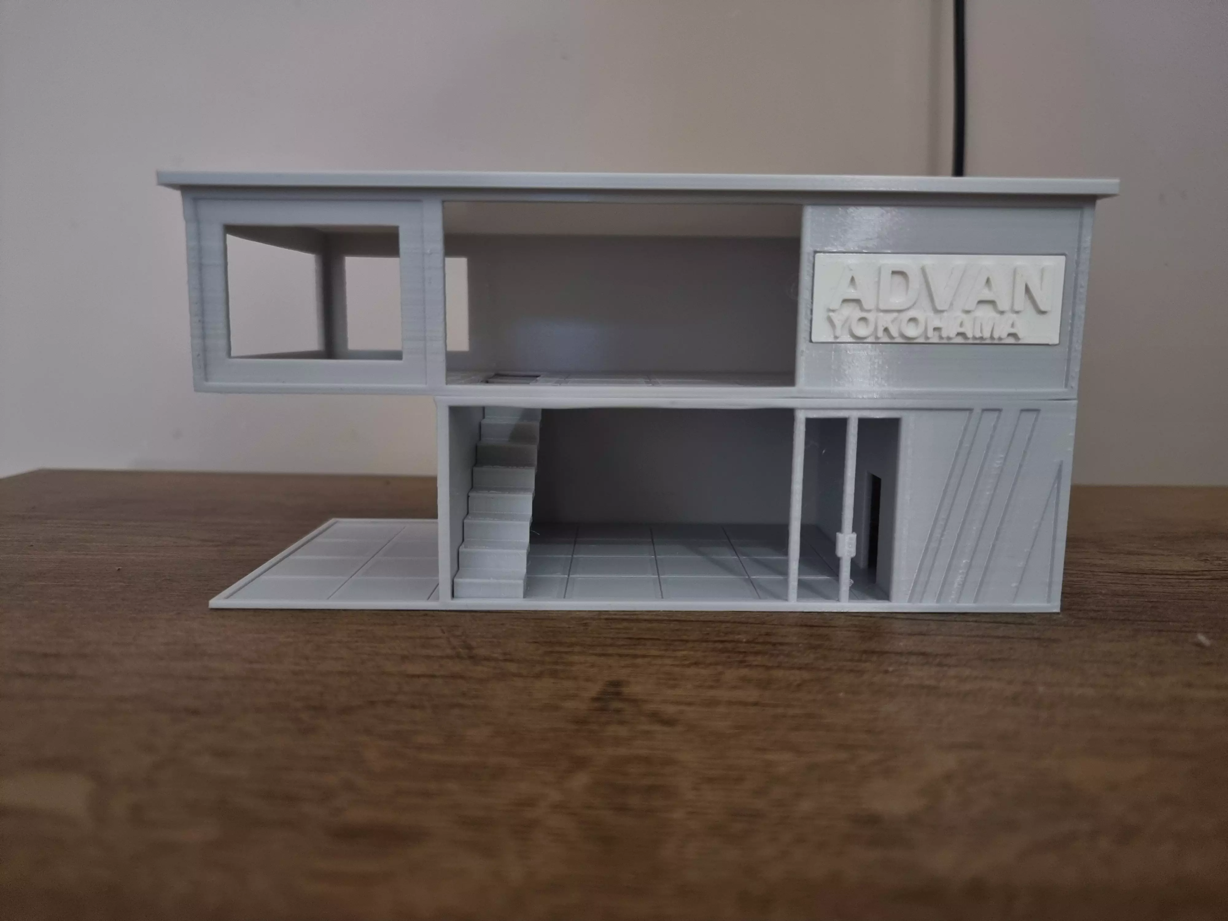 Advan garage 1 64 3D print model_0