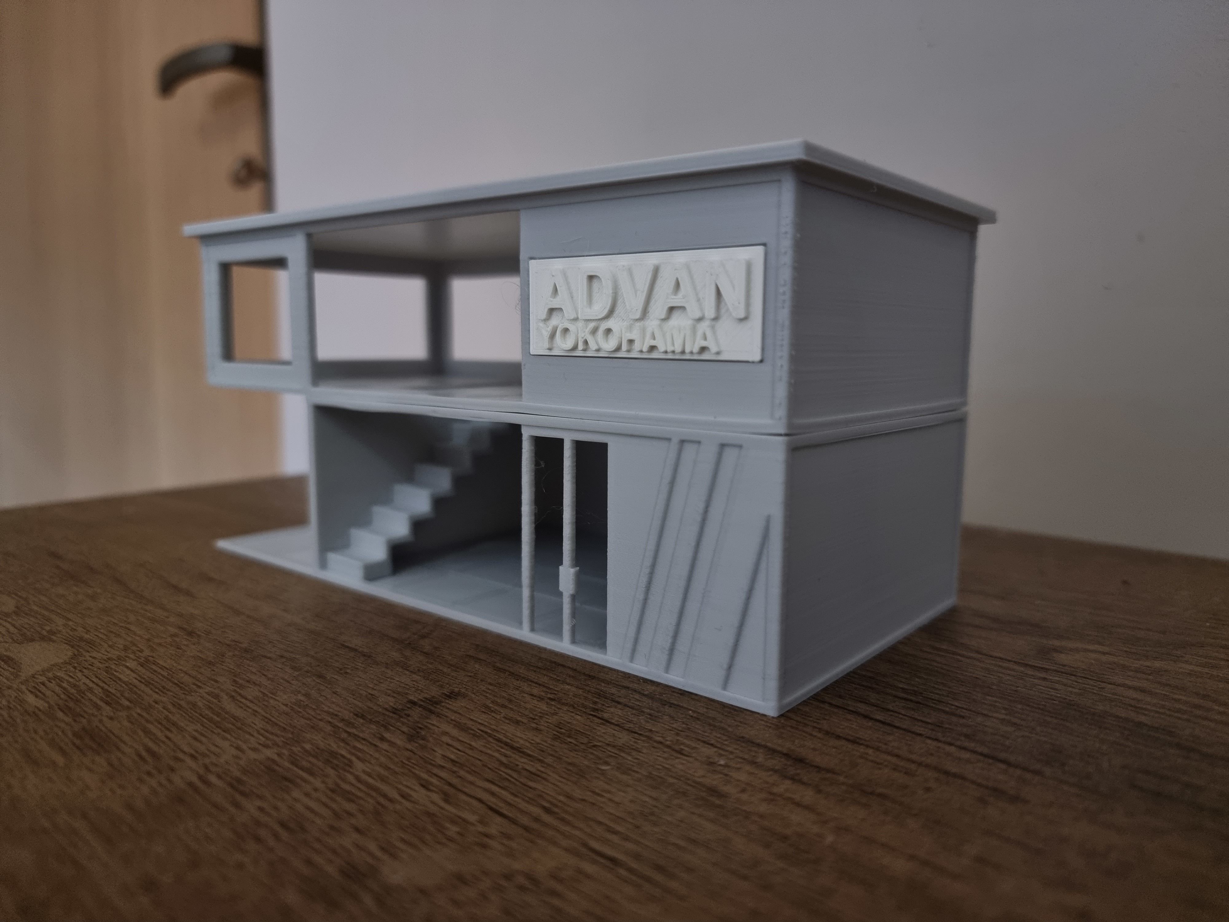 Advan garage 1 64 3D print model_5