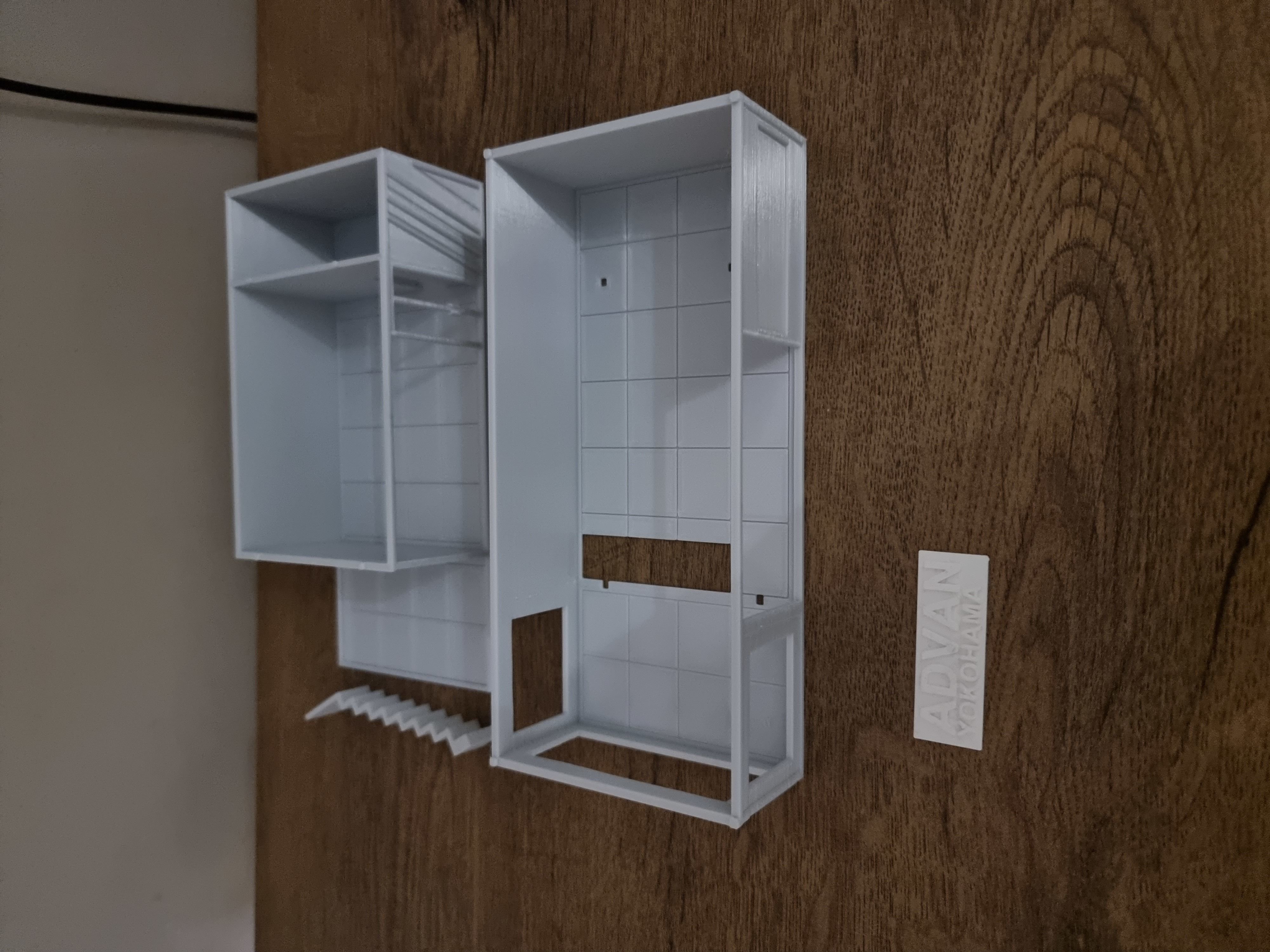 Advan garage 1 64 3D print model_3