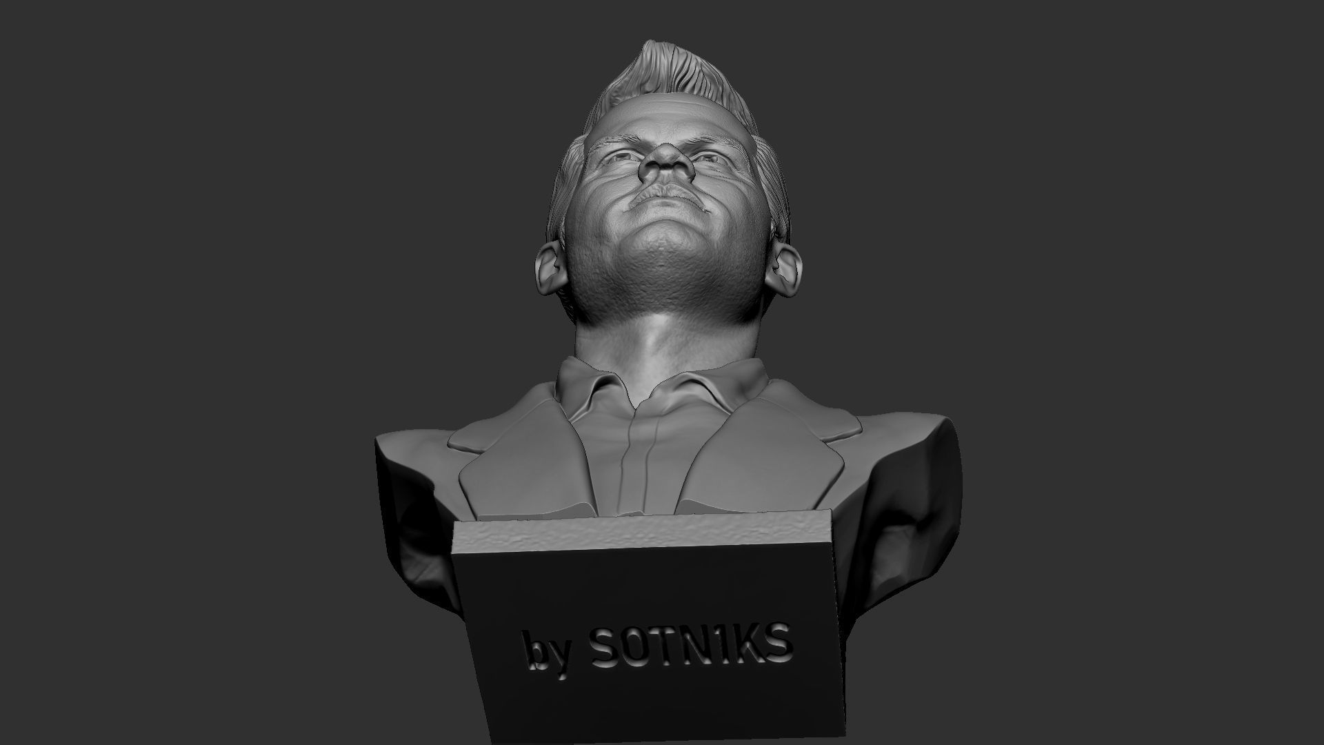 Magnus Carlsen 3D print model_28