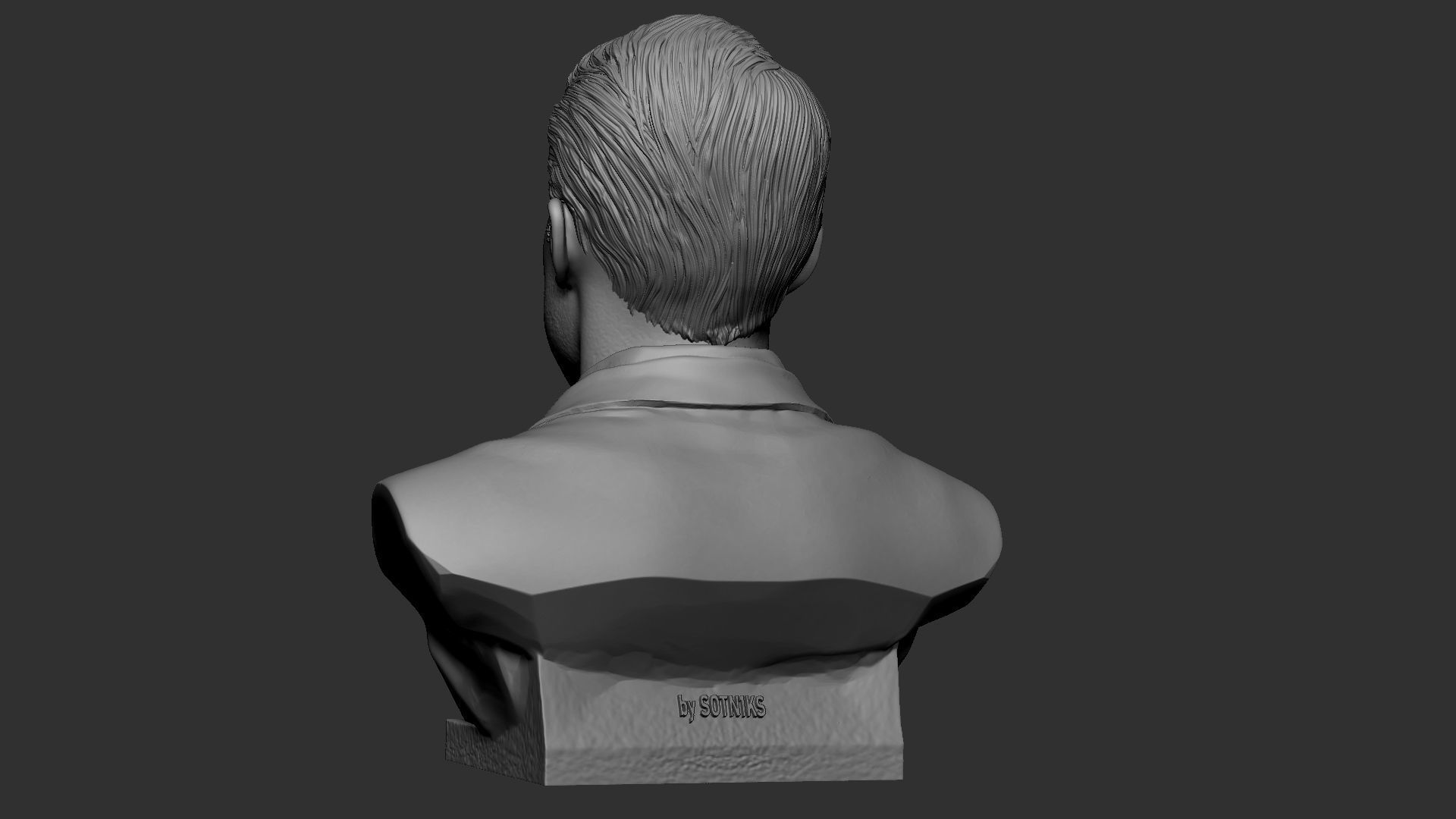 Magnus Carlsen 3D print model_6