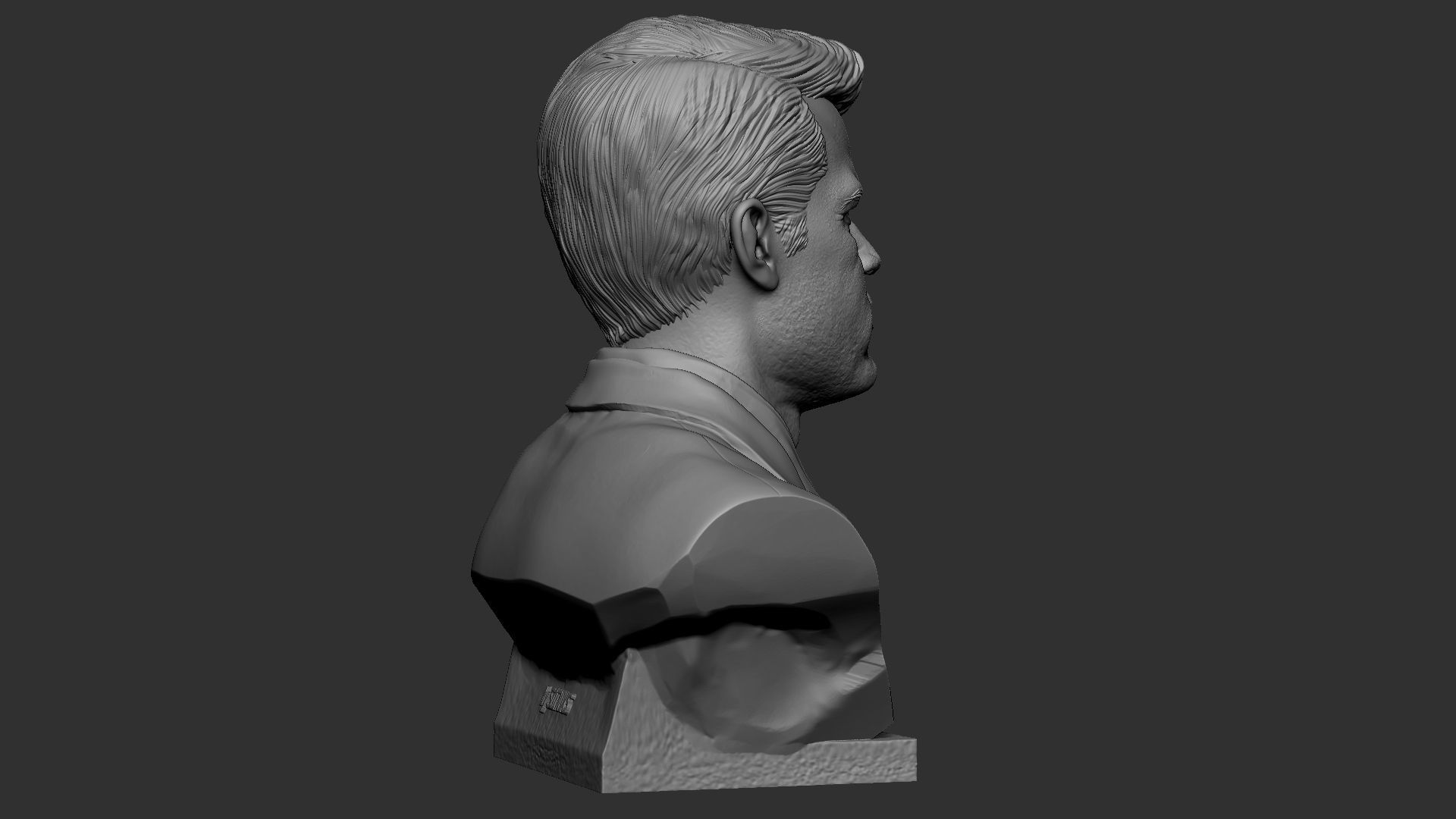 Magnus Carlsen 3D print model_14