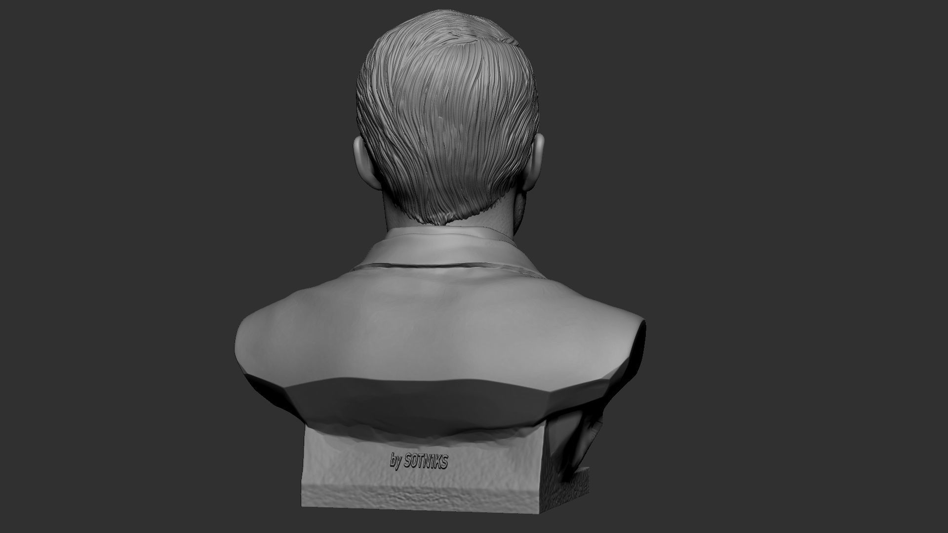 Magnus Carlsen 3D print model_9