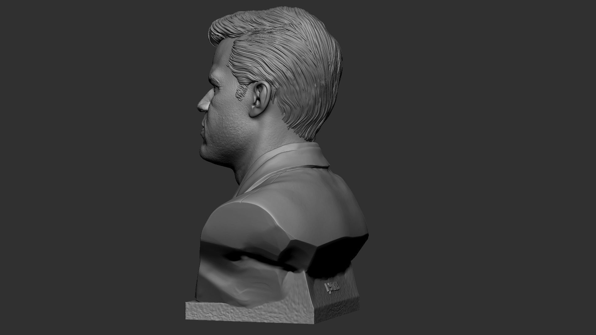 Magnus Carlsen 3D print model_37