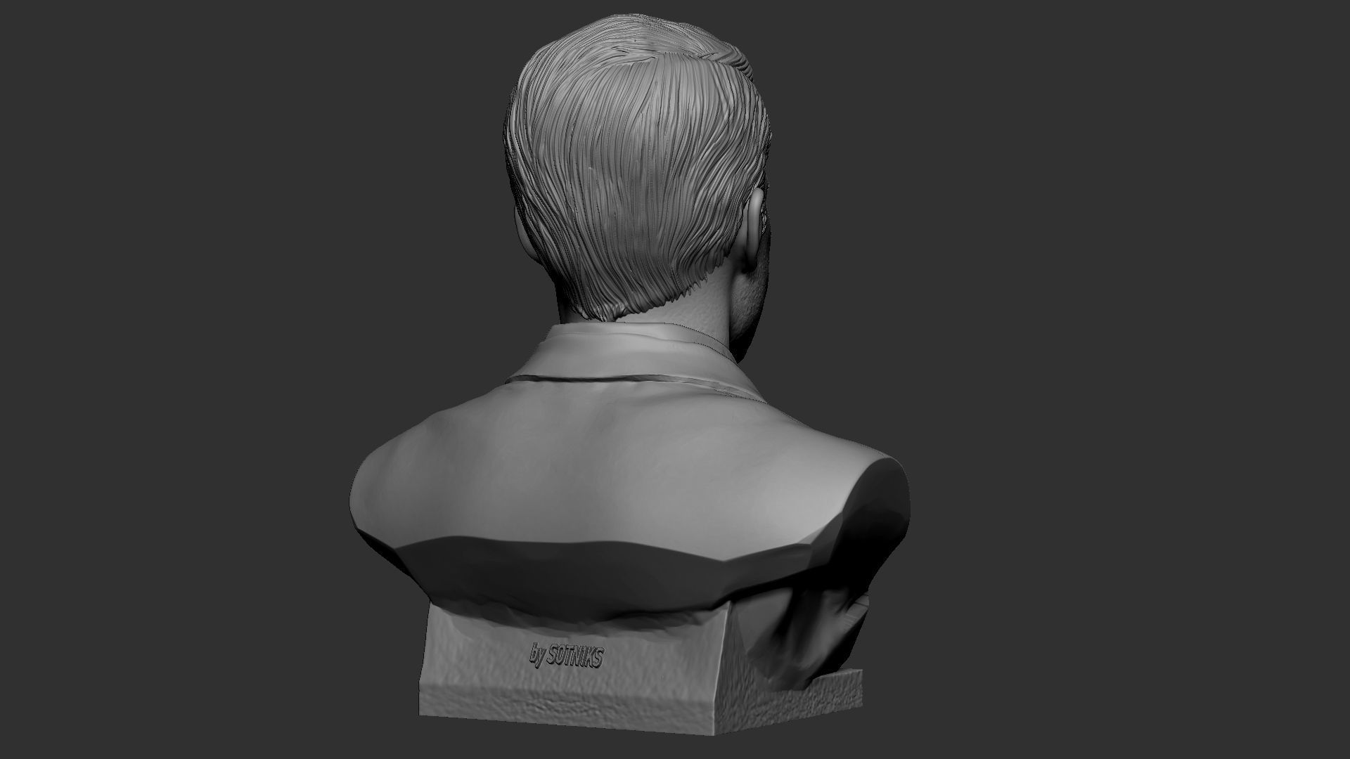 Magnus Carlsen 3D print model_10