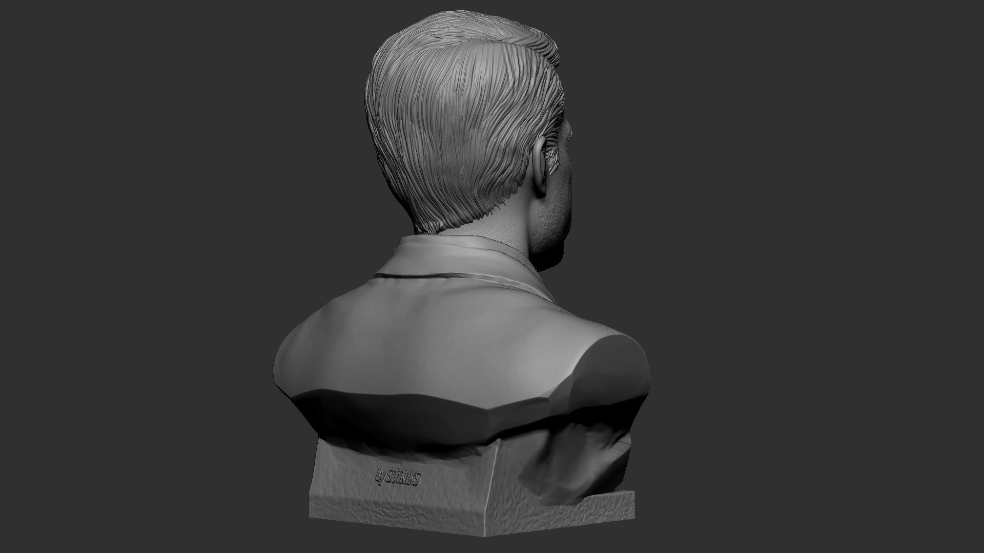 Magnus Carlsen 3D print model_11