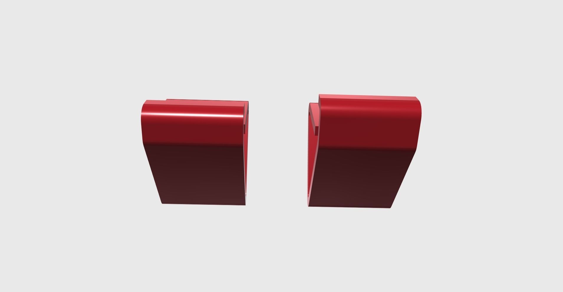 Phone holder HEART for phones with and without cover easy print 3D print model_8