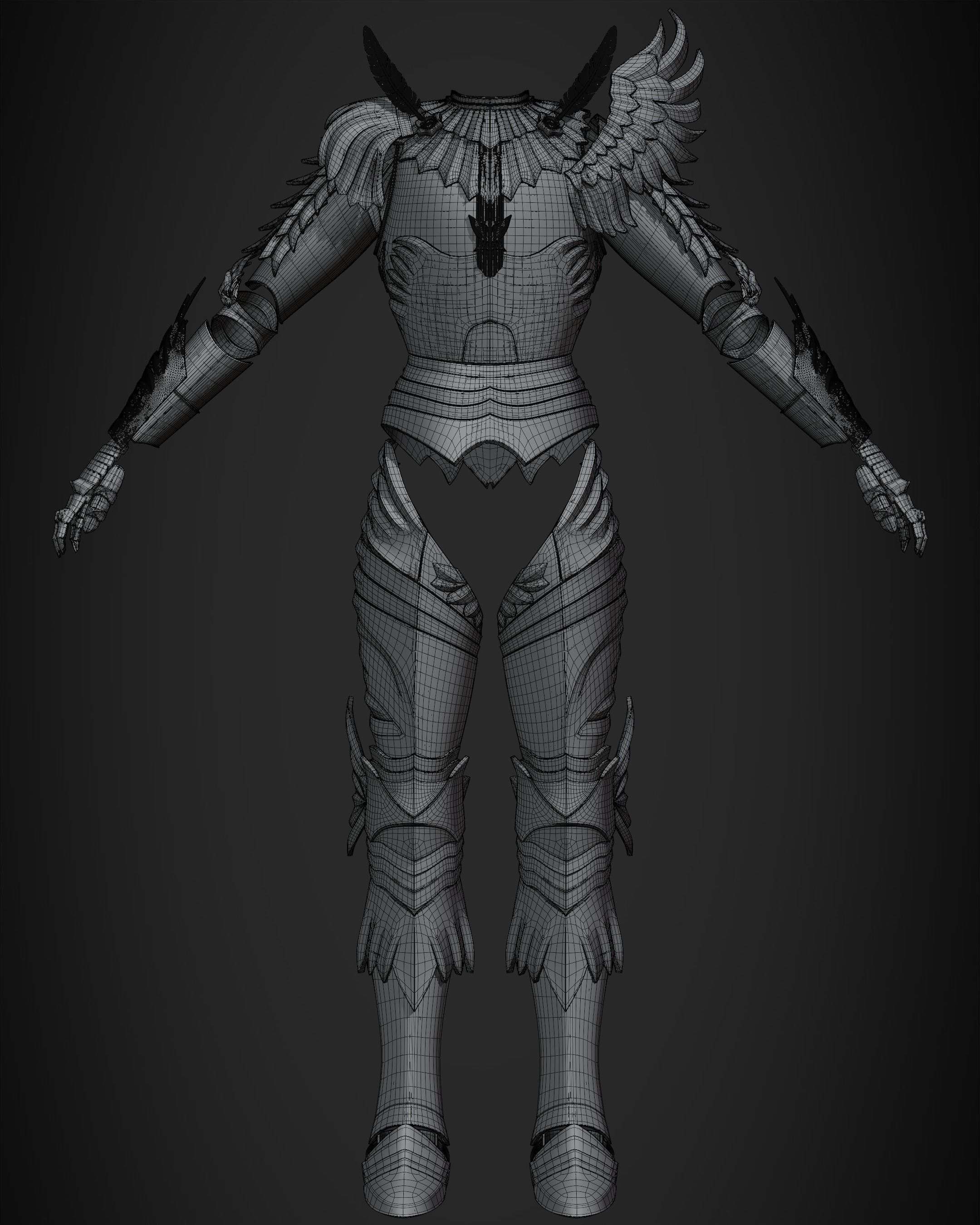 Berserk Griffith Armor for Cosplay 3D print model_20