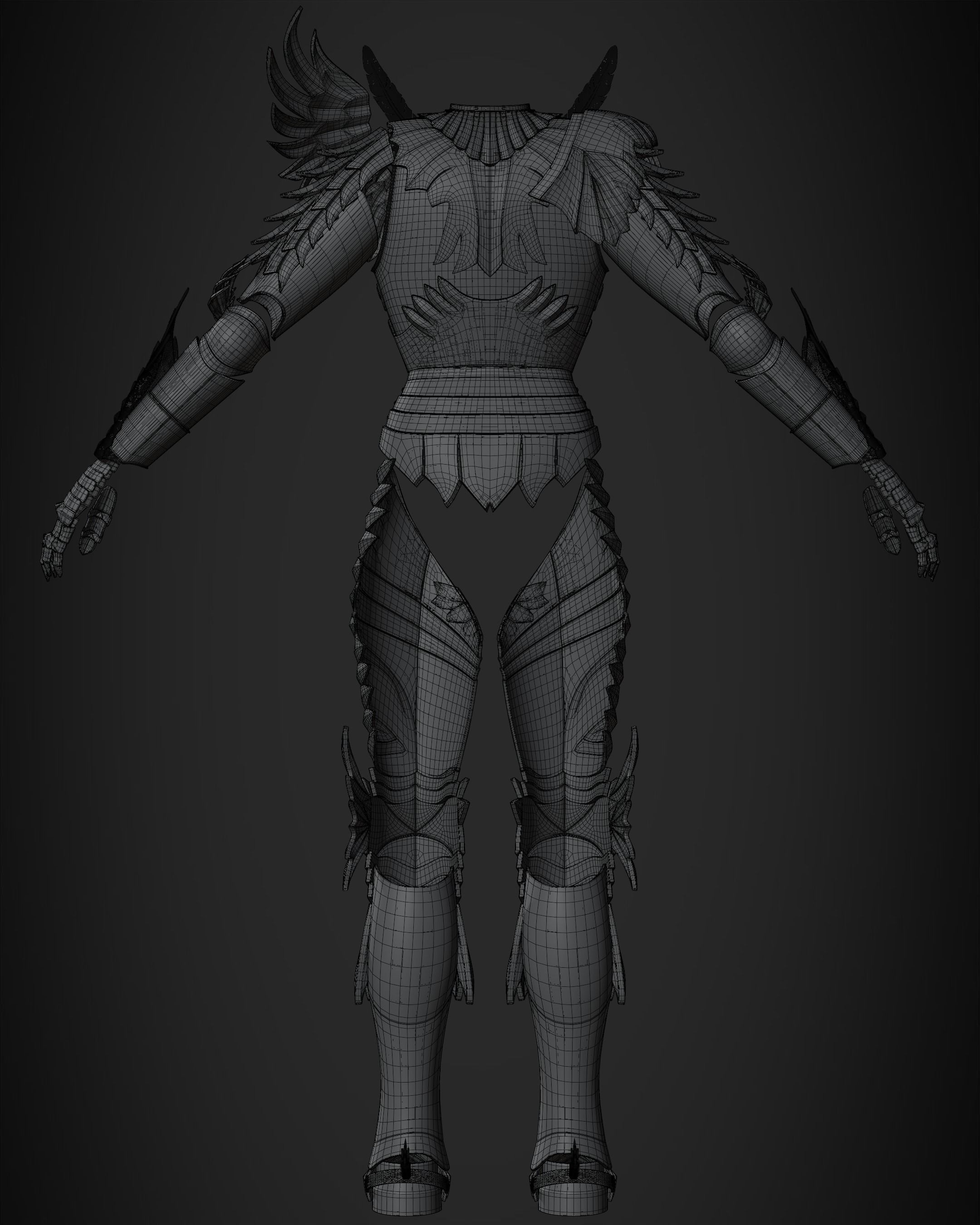 Berserk Griffith Armor for Cosplay 3D print model_22