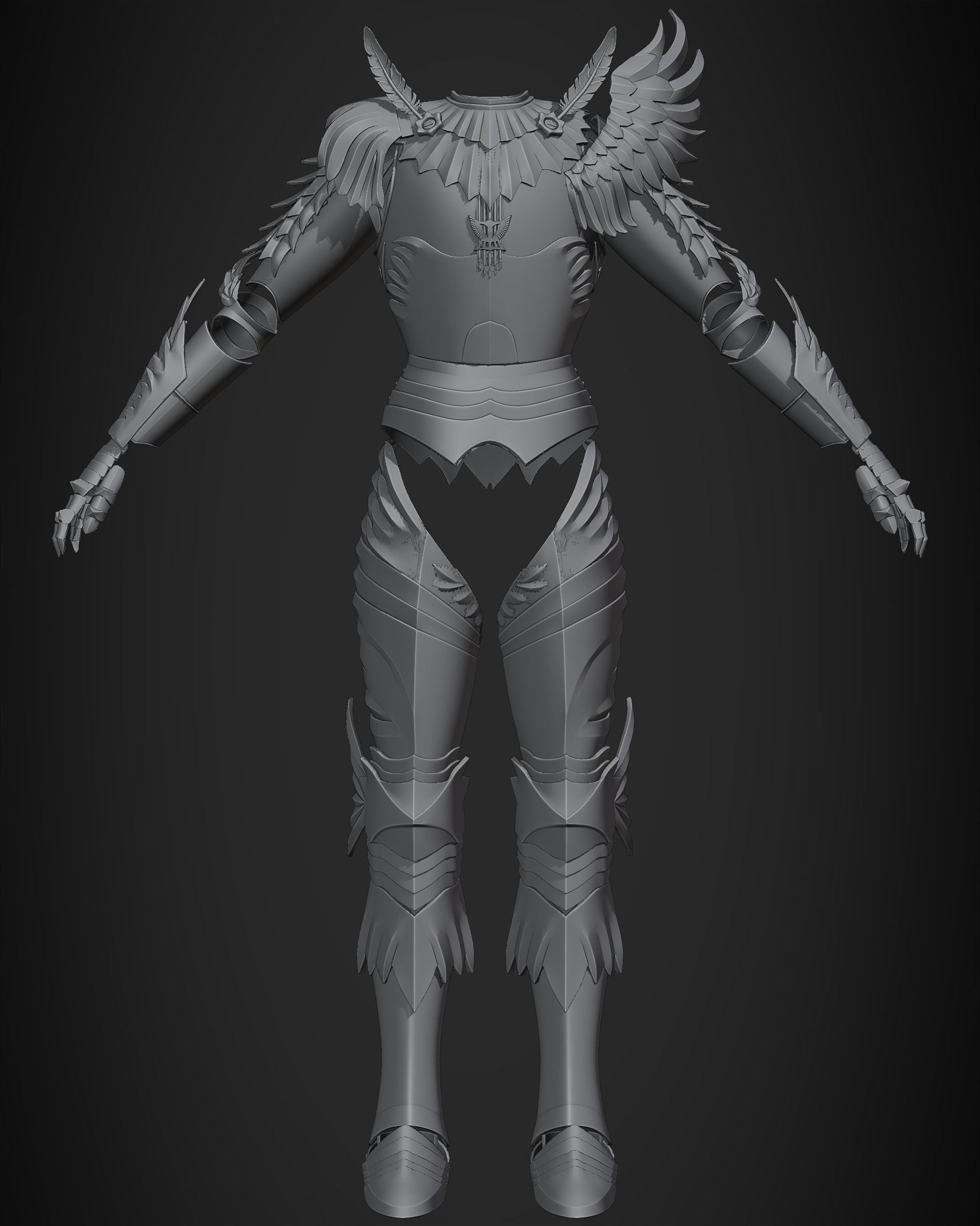 Berserk Griffith Armor for Cosplay 3D print model_21