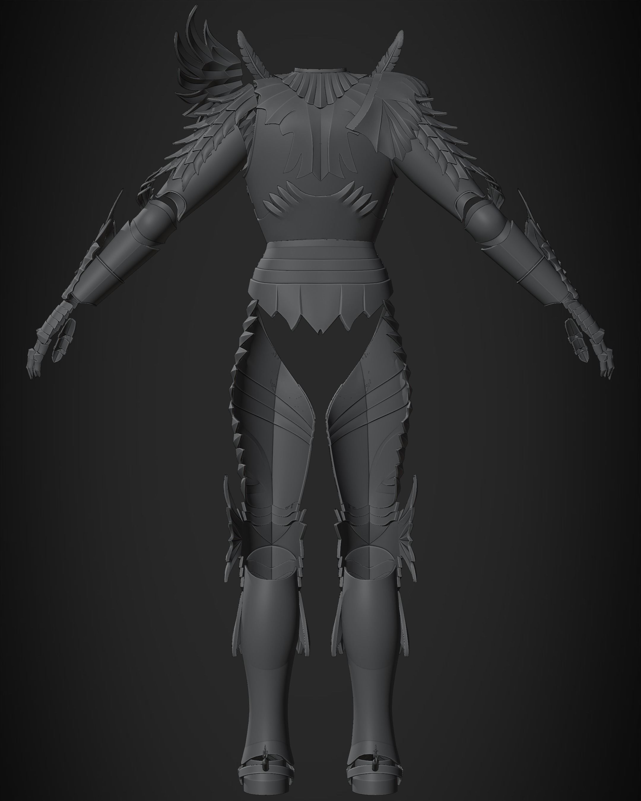Berserk Griffith Armor for Cosplay 3D print model_23