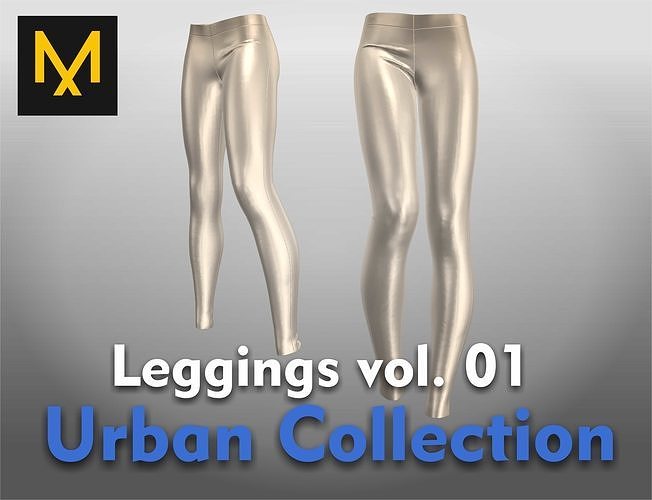 Leggings vol 01 Urban Collection 3D model