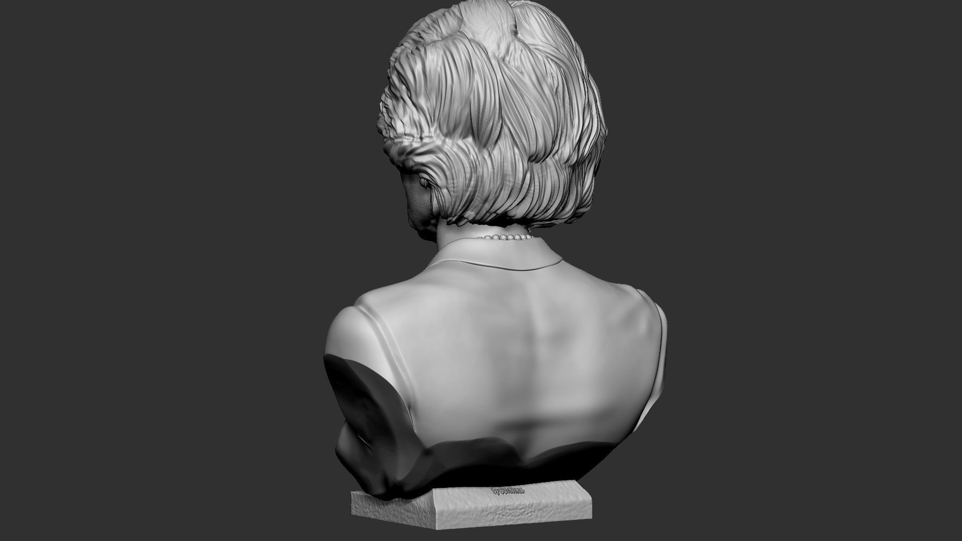 Margaret Thatcher 3D model 3D printable | CGTrader