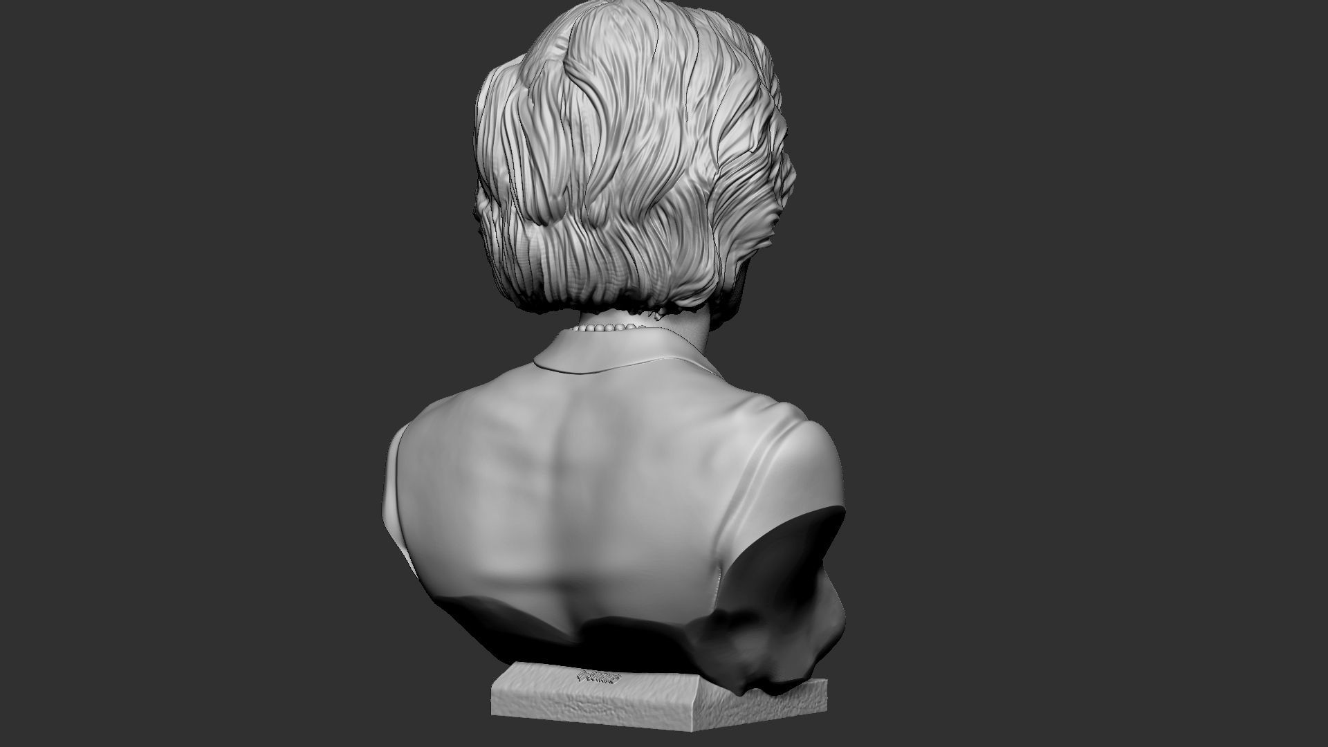 Margaret Thatcher 3D model 3D printable | CGTrader
