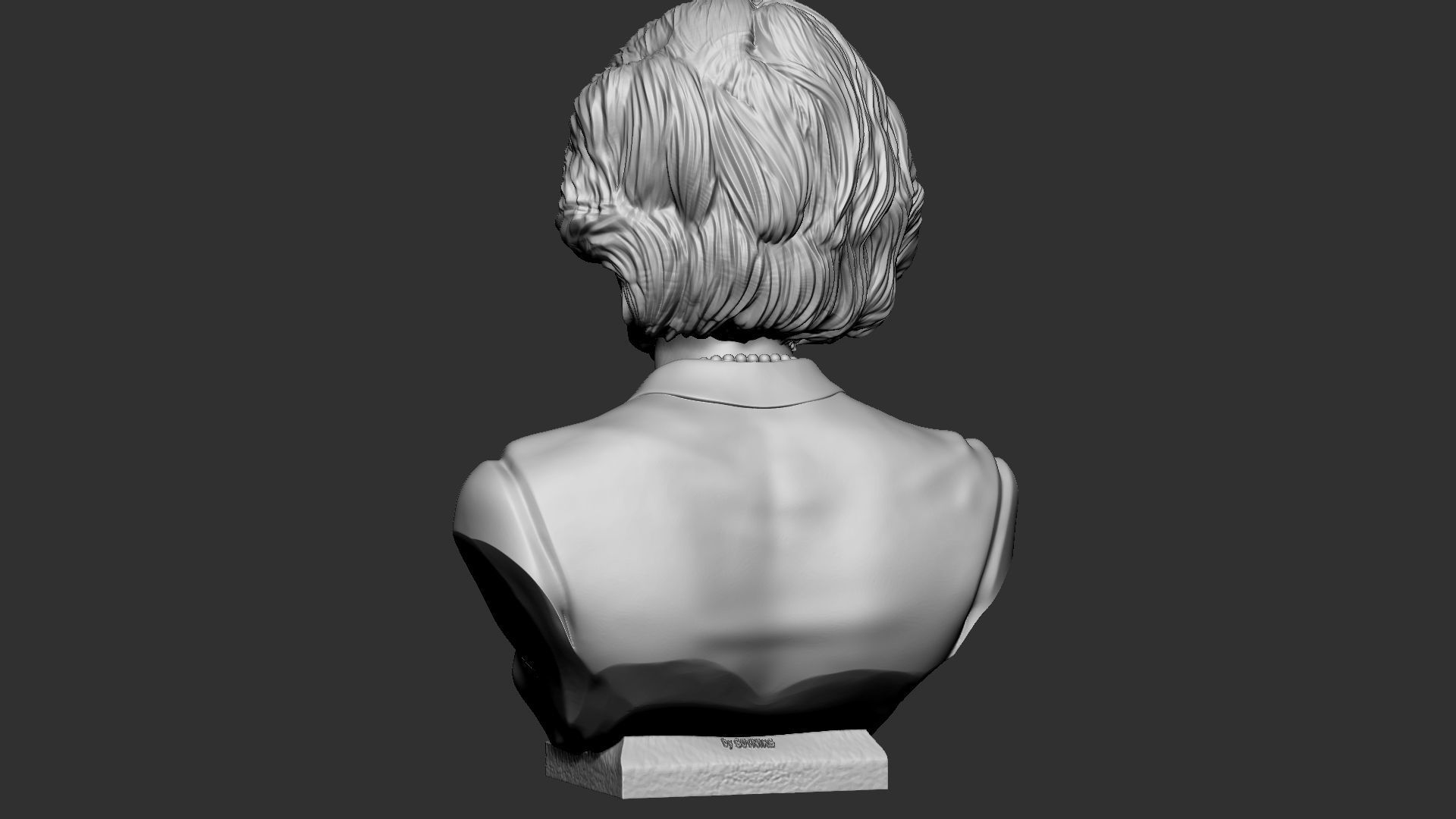 Margaret Thatcher 3D model 3D printable | CGTrader