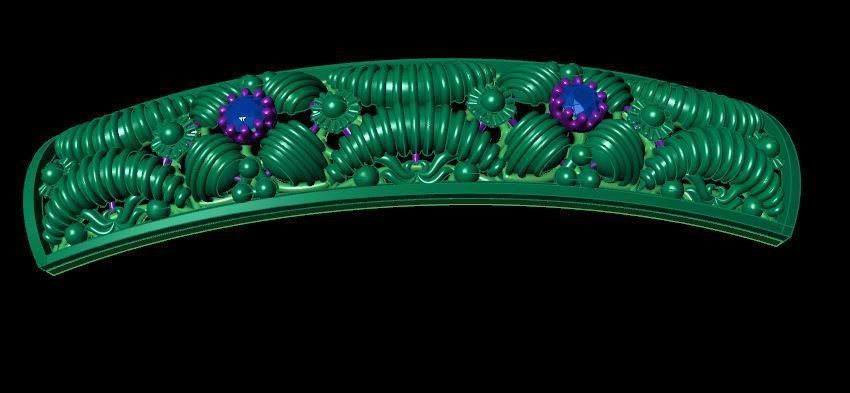 Bracelet 3D print model_3