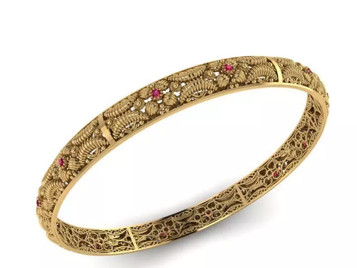 Bracelet 3D print model_0