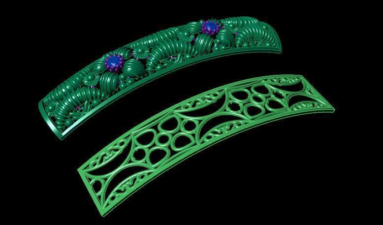 Bracelet 3D print model_4