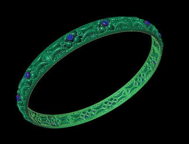 Bracelet 3D print model_2