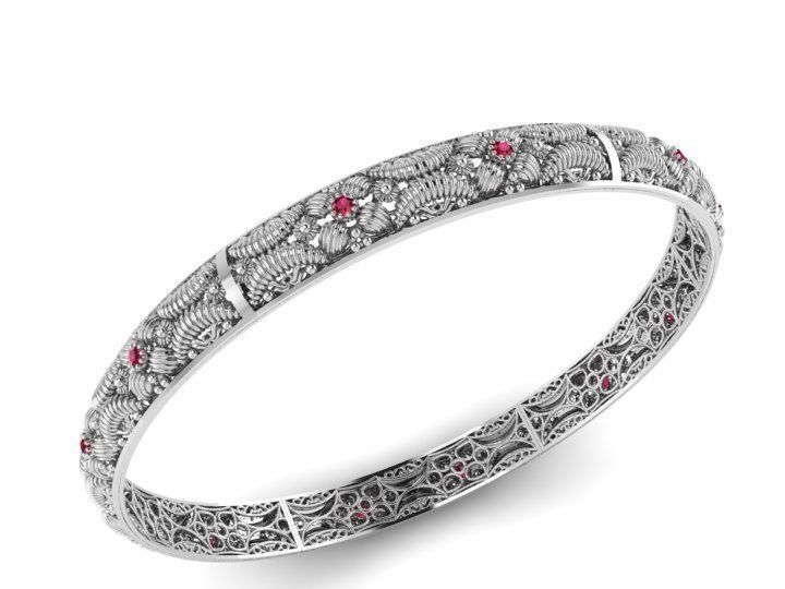 Bracelet 3D print model_1