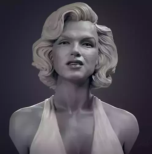 Marilyn Monroe 3D print model