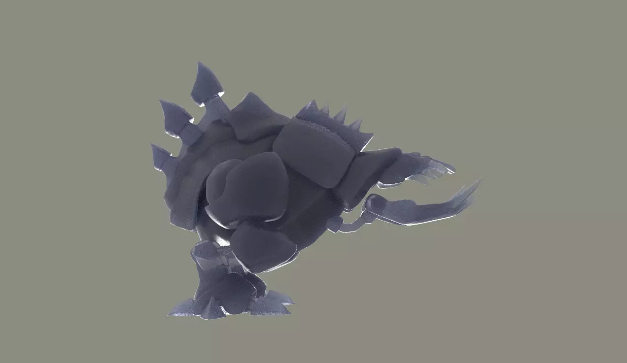 Deathripper Courier DOTA 2 3D Model 3D print model_0