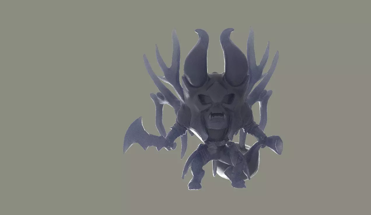 Doomling Courier DOTA 2 3D Model 3D print model_0
