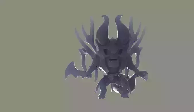 Doomling Courier DOTA 2 3D Model 3D print model