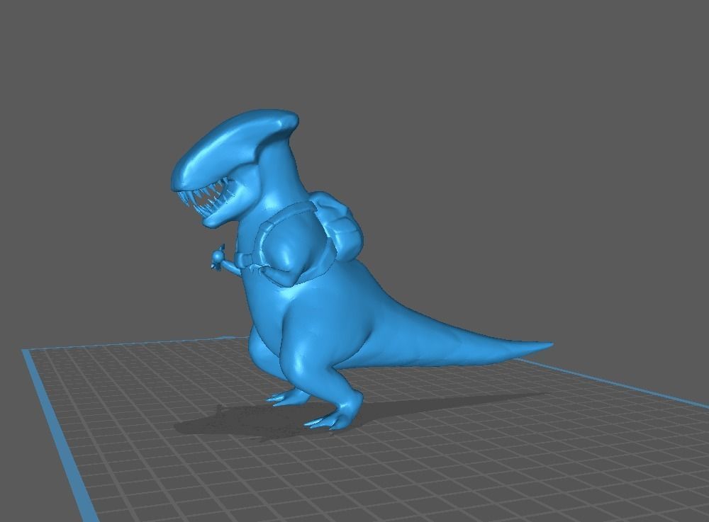 Faceless Rex Courier DOTA 2 3D Model 3D print model_3