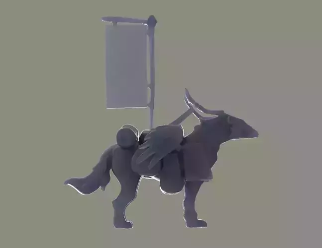 Faceless Rex Courier DOTA 2 3D Model 3D print model